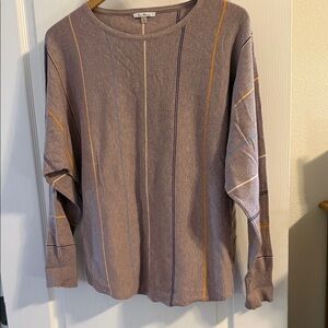 392. Vila Milano Soft Knit Sweater in Light Gray. Size L